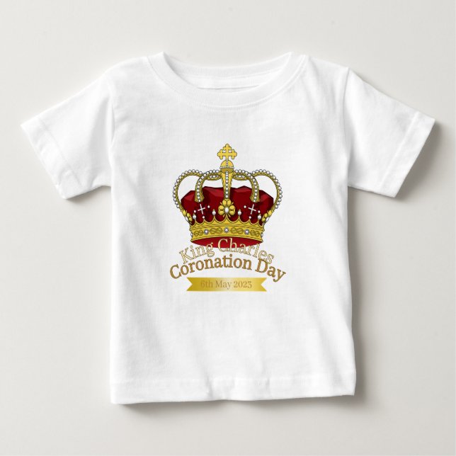 Coronation Day Krona T-Shirt (Framsida)
