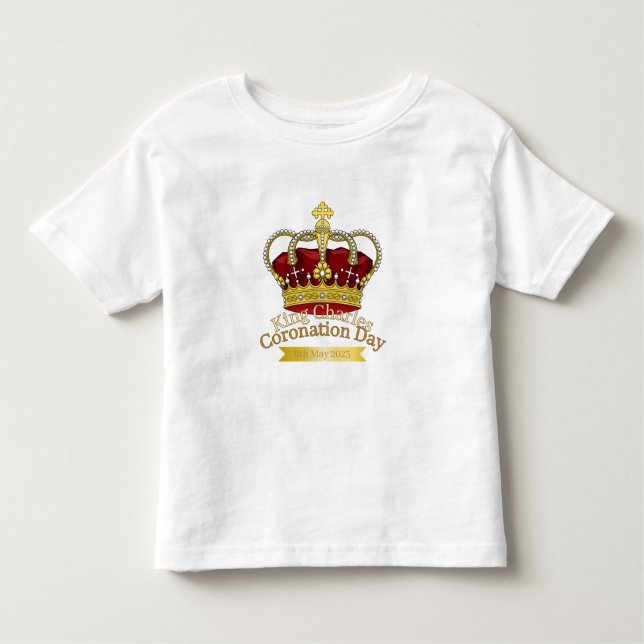 Coronation Day Krona T-Shirt (Framsida)