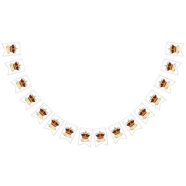 Coronation Day Krona Vimplar (Alla)