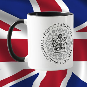 Coronation Emblem of Kung Charles 2023 Mugg