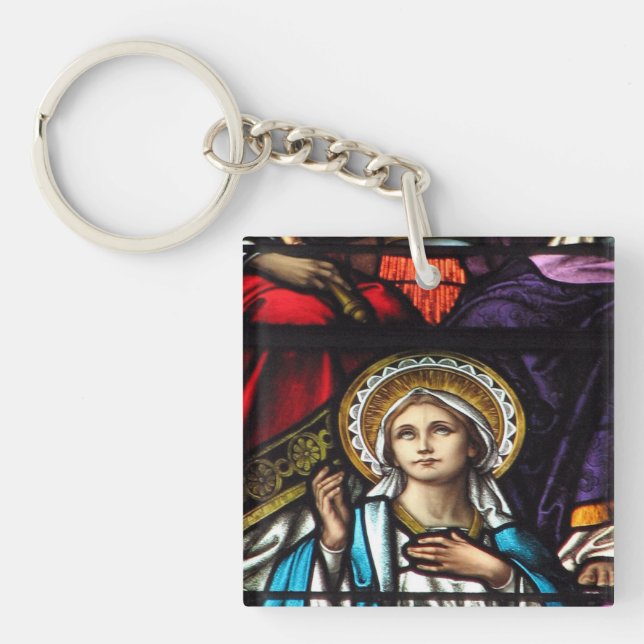 Coronation of Blsed Virgin Mary Stached Glass (Framsidan)