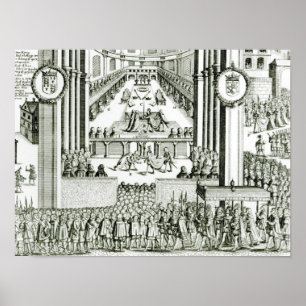 Coronation of Charles I Poster