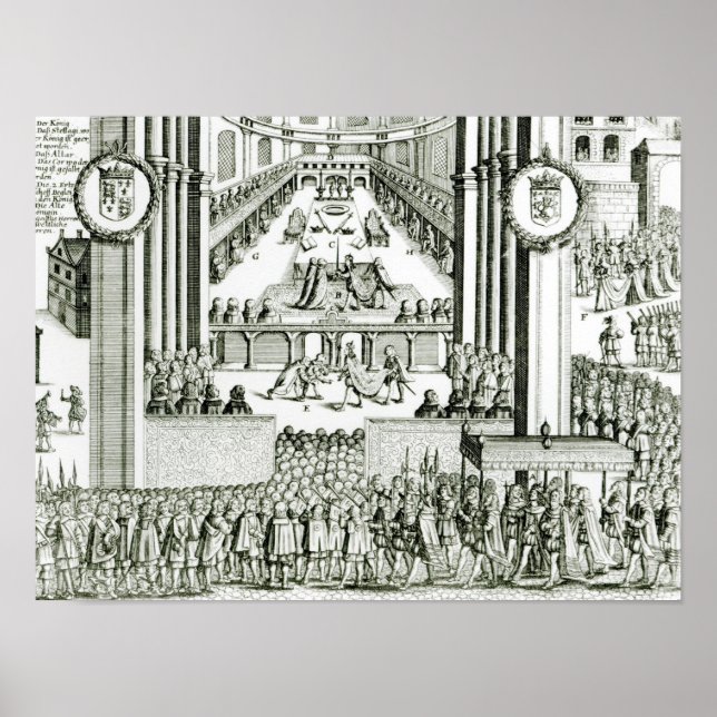 Coronation of Charles I Poster (Framsidan)