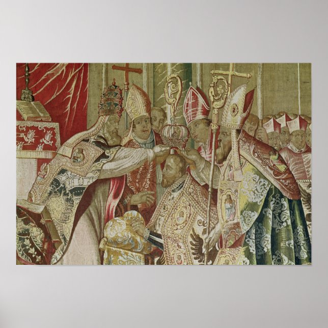 Coronation of Charles V Poster (Framsidan)