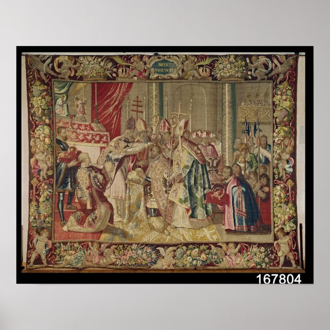 Coronation of Charles V Poster (Framsidan)