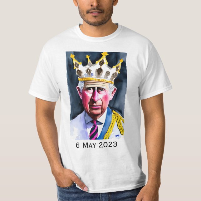 Coronation of Kung Charles III T-Shirt (Framsida)
