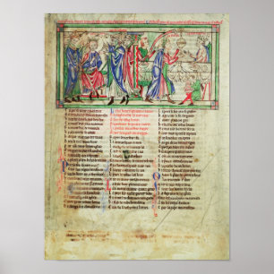 Coronation of Kung Henry II's son Poster