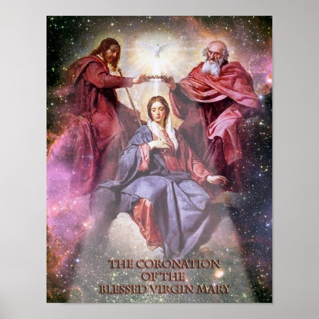 Coronation of the Blsed Virgin Mary. Poster (Framsidan)