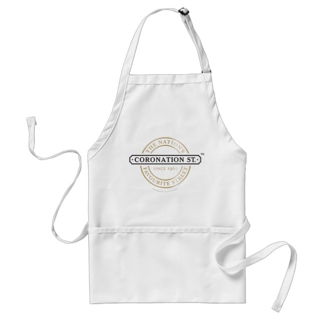 Coronation Street - Logotyp Apron Förkläde (Framsidan)