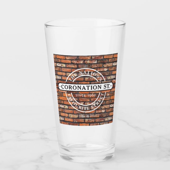 Coronation Street - Logotyp Glaskopp (Framsida)
