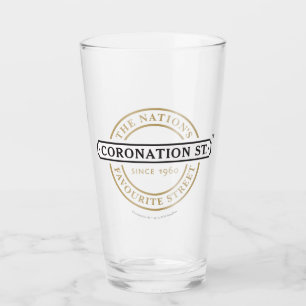 Coronation Street - Logotyp Glaskopp