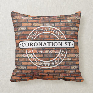 Coronation Street - Logotyp Kudde