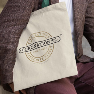 Coronation Street - Logotyp Tote Tygkasse