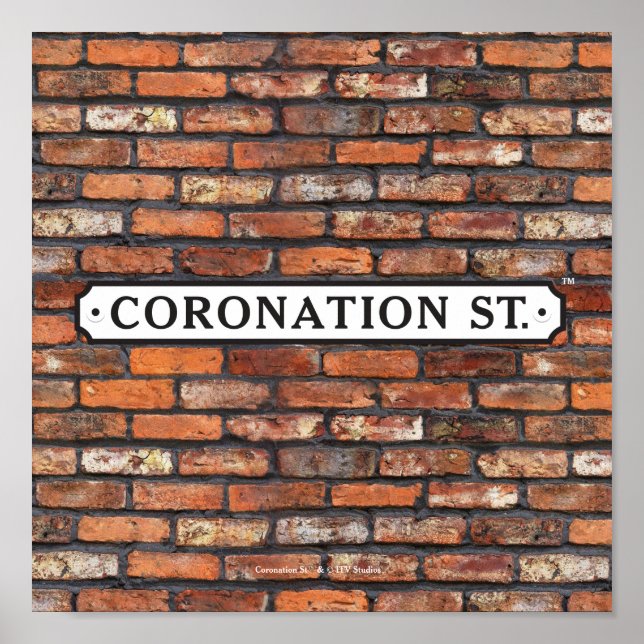 Coronation Street - Signera Poster (Framsidan)