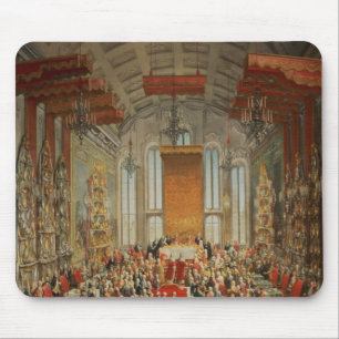 Coronationbankett av Joseph II i Frankfurt Musmatta