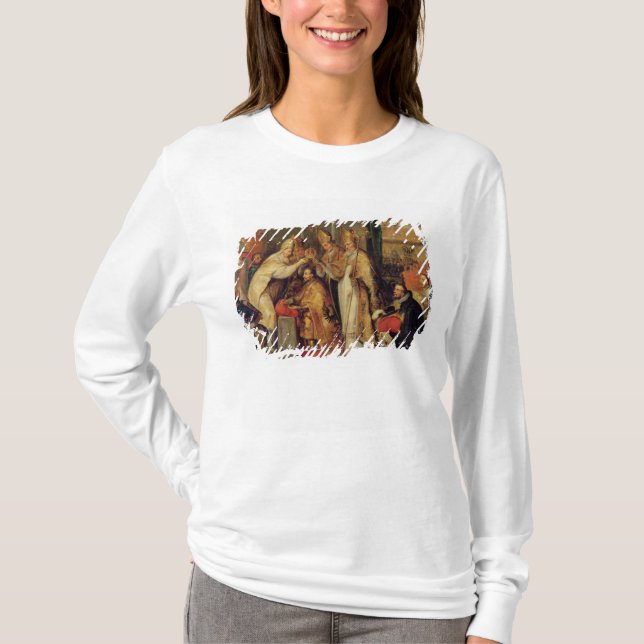 Coronationen av Charles V den heliga romerska Tee (Framsida)