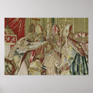 Coronationen av Charles V Poster