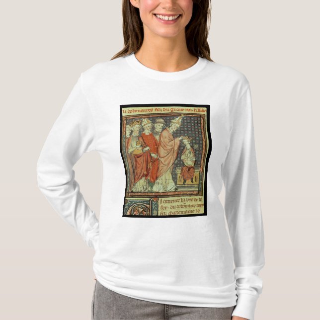 Coronationen av Louis mig 'det Pious Tee Shirt (Framsida)