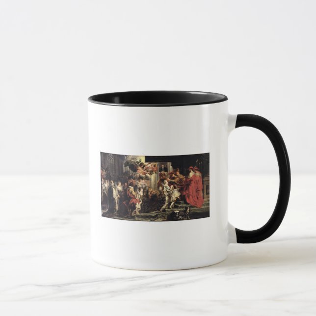 Coronationen av Marie de Medici på St. Mugg (Höger)