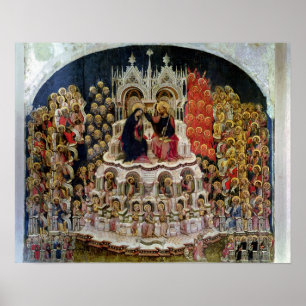 Coronationen av oskulden i paradis, 1438 poster