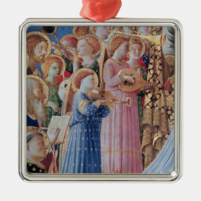 Coronationen av oskulden julgransprydnad metall (Framsidan)