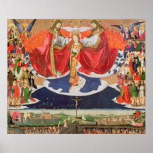 Coronationen av oskulden som avslutas 1454 2 poster