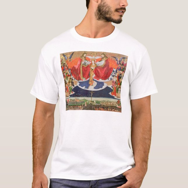 Coronationen av oskulden som avslutas 1454 2 tee (Framsida)