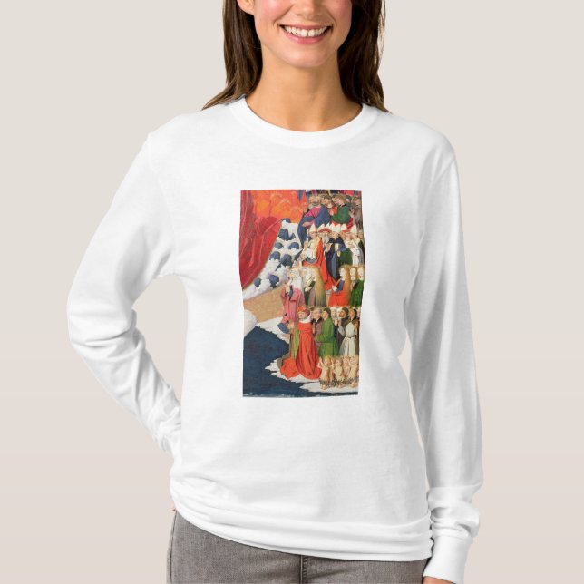 Coronationen av oskulden som avslutas 1454 t-shirt (Framsida)