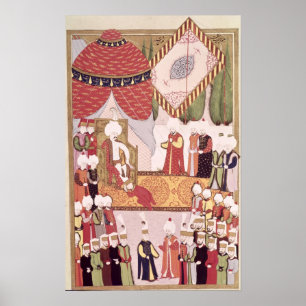 Coronationen av sultanen Selim mig Poster