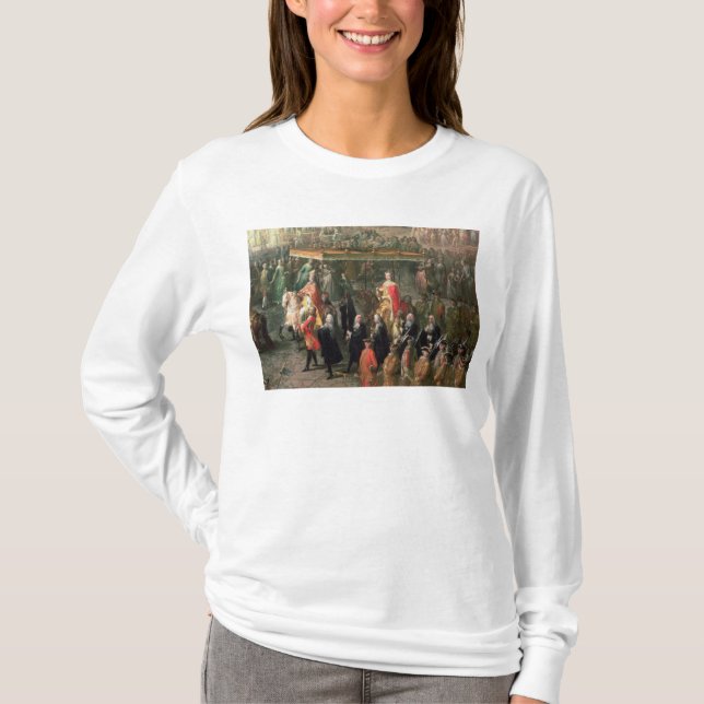 Coronationprocessionen av Joseph II T-shirt (Framsida)