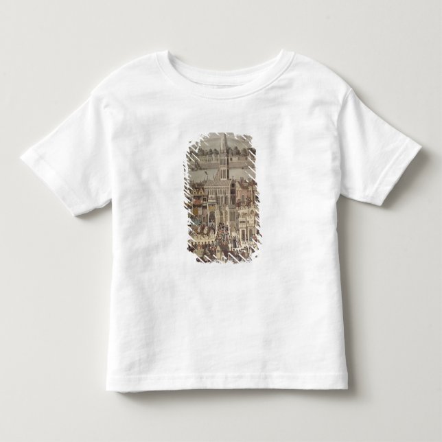 Coronationprocessionen av kungen Edward VI Tee Shirt (Framsida)