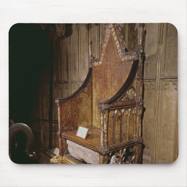 Coronationstol som göras för Edward mig av 'Walter Musmatta (Framsidan)