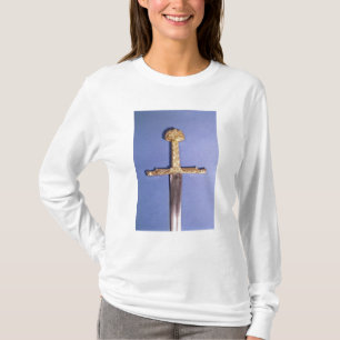 Coronationsvärd av kungarna av frankriken tee shirt