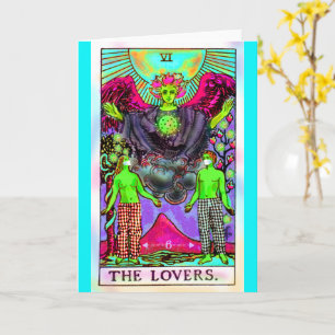 Coronavirus Älskare Tarot BLANK-kortet Kort