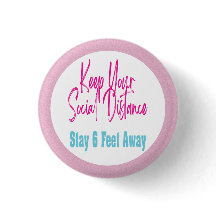 Coronavirus Health Warning Social Avstånd Rosa