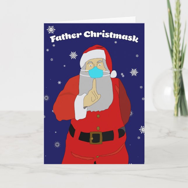 Coronavirus-julkort Helgkort (Framsida)