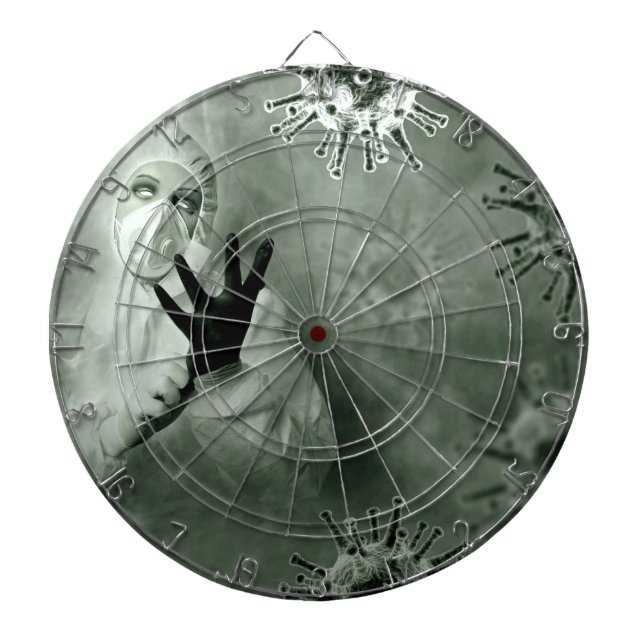 Coronavirus Nurse Darttavla (Framsidan)