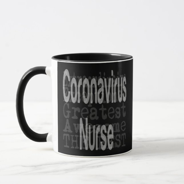 Coronavirus Nurse Extraordinaire Mugg (Vänster)