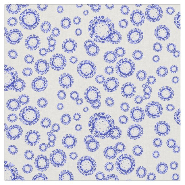 Coronavirus - Porcelain Tyg (Närbild)