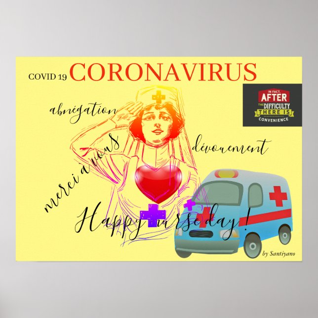 Coronavirus Poster (Framsidan)