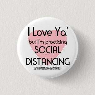 Coronavirus social distancing with love knapp