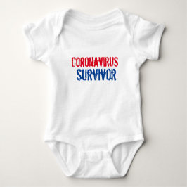 Coronavirus Survivor Baby One-Biet T Shirt