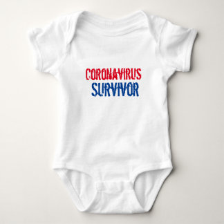 Coronavirus Survivor Baby One-Biet T Shirt