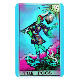 Coronavirus Tarot Card-fool Magnet