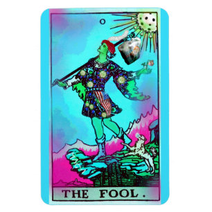 Coronavirus Tarot Card i fotbolls-EM Magnet