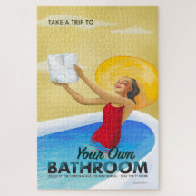 Coronavirus Tourist Bureau Bathroom
