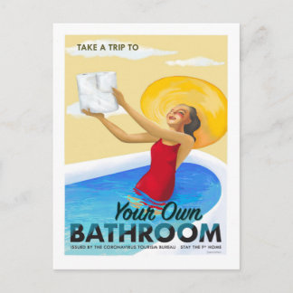 Coronavirus Tourist Bureau vykort