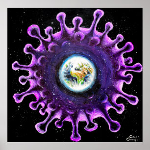 Coronaviruspandemi Poster