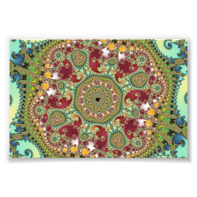 Coronel - Fractal Fototryck (Framsidan)