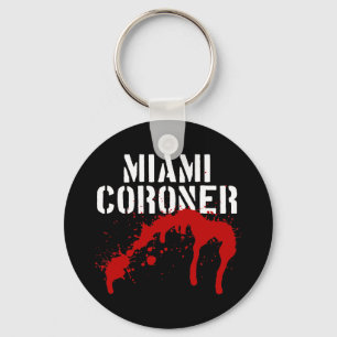 Coroner för Miami MetroPD Nyckelring